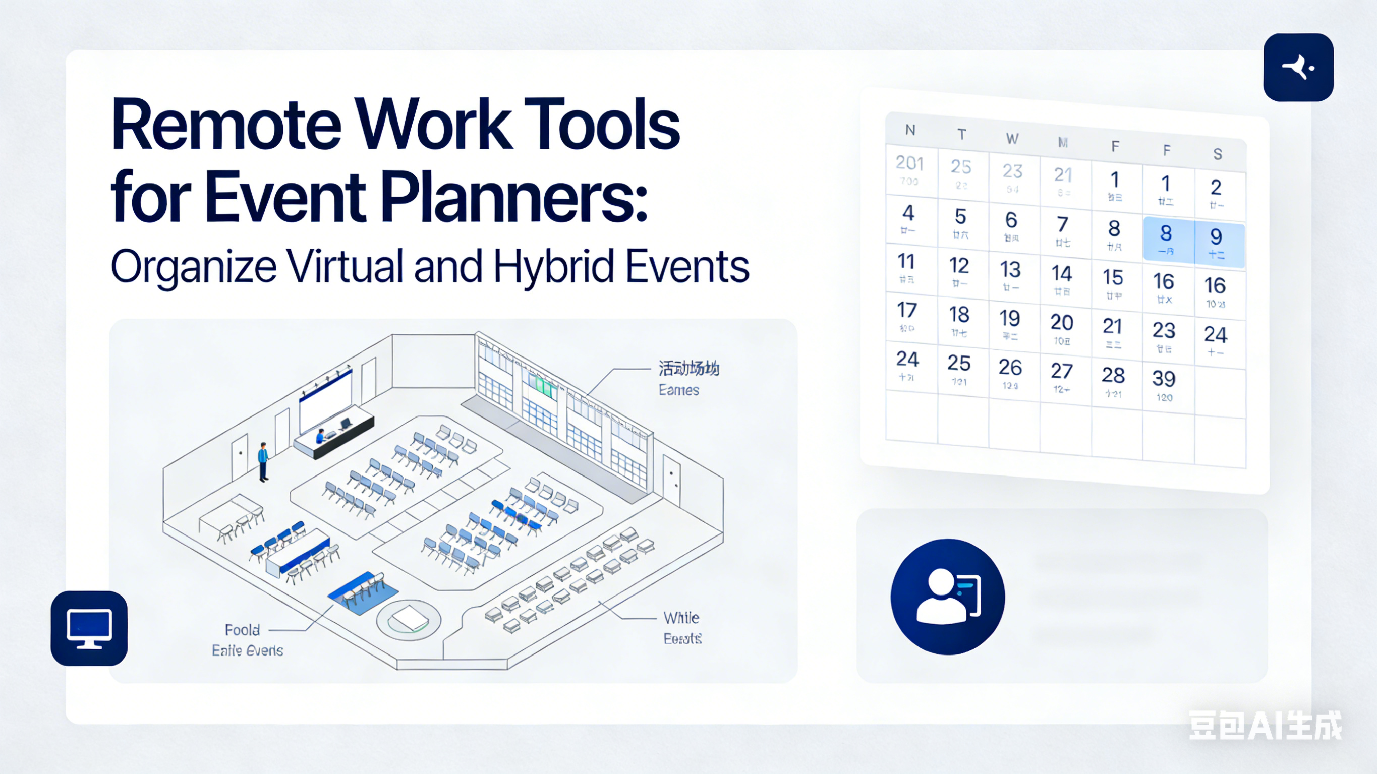 Remote Work Tools for Event Planners: Organize Virtual and Hybrid Events