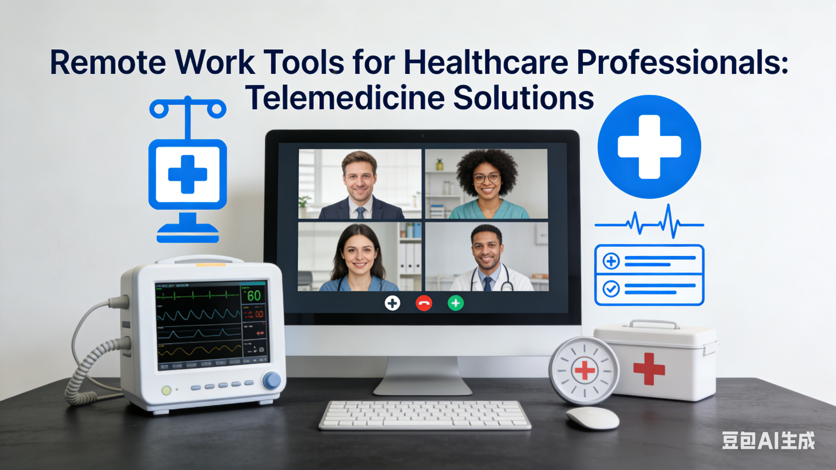 Remote Work Tools for Healthcare Professionals: Telemedicine Solutions